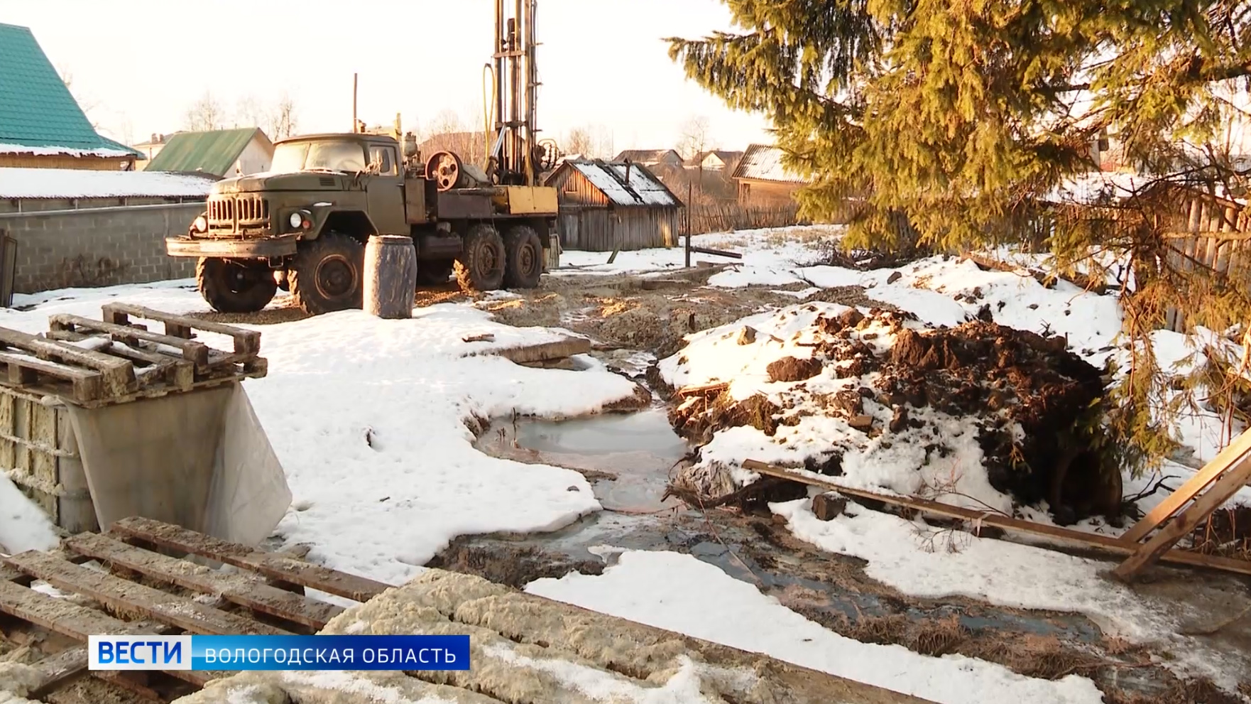 Жители Белозерска боятся пользоваться водопроводной водой из-за запаха из  «адской» скважины